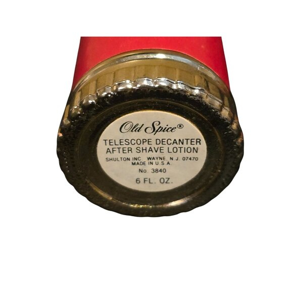 Vintage Shulton Old Spice Telescope Decanter After Shave Lotion 6 Fl Oz - Picture 3 of 3